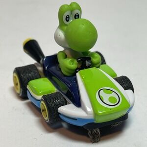 Carrera Evolution Mario Kart Car Yoshi Slot Car 27730 Runs FS‎ See Video